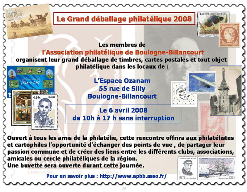 Affiche grand déballage 2008.